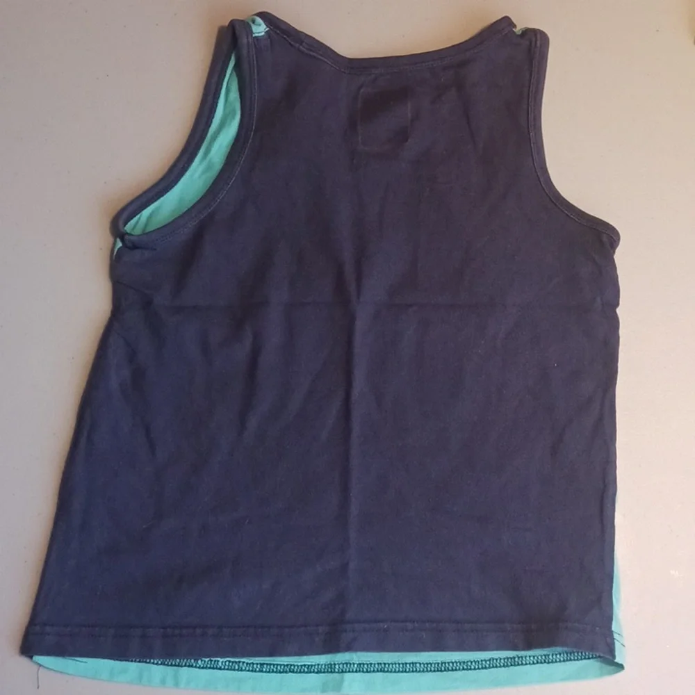 Boys Tank Tops Bundle Size 7 Lot of 2 Nike and Adidas #eshopchicago - Picture 3 of 5